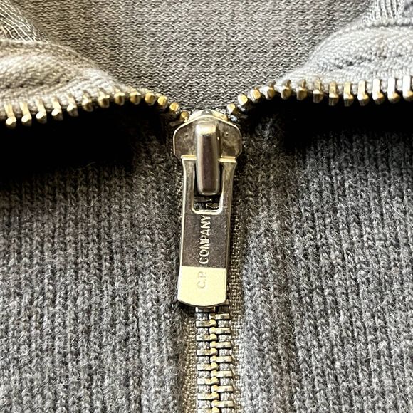 C.P. Company Men's Long Sleeve Polo Half Zip Size XXL - Picture 7 of 11